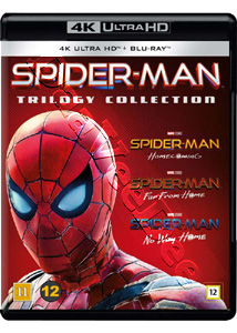 Spider-Man Trilogy 4K |  Spider-Man: Homecoming / Spider-Man: Far from Home / Spider-Man: No Way Home  |   Blu-Ray